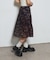 【WHO'S WHO gallery】メッシュミドルスカート