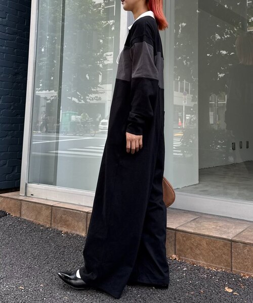 chez vidalenc JUMPY オールインワン ブラック chez vidalenc JUMPY