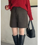 ニットショートパンツ