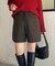 ニットショートパンツ