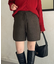 ニットショートパンツ
