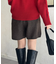 ニットショートパンツ