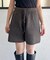 ニットショートパンツ