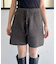 ニットショートパンツ