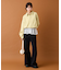 【mystic】レースドッキングシャツ