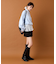 【mystic】レースドッキングシャツ