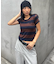 【WHO'S WHO gallery】ラガーボーダーコンパクトニット
