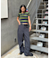 【WHO'S WHO gallery】ラガーボーダーコンパクトニット