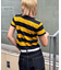 【WHO'S WHO gallery】ラガーボーダーコンパクトニット