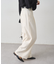 【Loungedress】ストレートタックパンツ