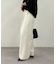【Loungedress】ストレートタックパンツ