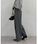 【Loungedress】ストレートタックパンツ