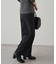 【Loungedress】ストレートタックパンツ