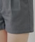 【Chico】フロントタックショートパンツ