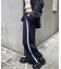 【WHO'S WHO gallery】サイドレースラインパンツ