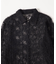 【WHO'S WHO gallery】フラワーレースニットシャツ