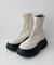 【Discoat】厚底ストレッチショートブーツ