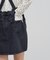 【Discoat】デニムミニオーバーオール