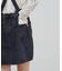 【Discoat】デニムミニオーバーオール