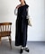 袖切替えメルトンワンピース