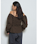 【WHO'S WHO gallery】2WAYオフショルダーパフスリーブブラウス