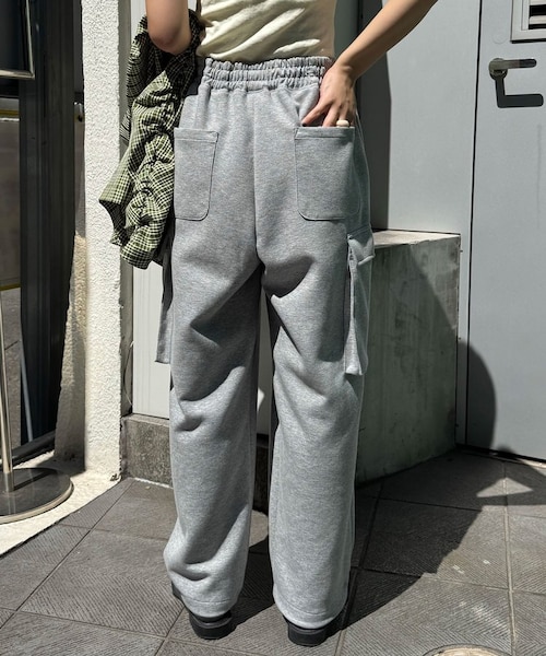 【彗】グレー スウェットカーゴパンツ Ciaopanic】TCポンチスウェットカーゴパンツ｜パルグループ