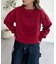 【U.S. POLO ASSN.】クロップド裏起毛プルオーバー
