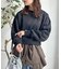 【U.S. POLO ASSN.】クロップド裏起毛プルオーバー