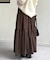 ドットベロアティアードスカート