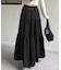 ドットベロアティアードスカート