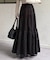 ドットベロアティアードスカート