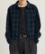 【WHO'S WHO gallery】チェックジップブルゾン
