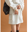 【mystic】ウエストレーススウェットミニスカート