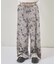【WHO'S WHO gallery】花柄ベロアイージーパンツ
