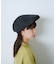 【Kastane】【WHIMSIC】ヘリンボーンハンチングキャップ