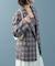 【mystic】チェックテーラージャケット