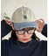 【UNIVERSAL OVERALL】ピグメントロゴキャップ