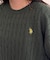 【U.S. POLO ASSN.】1ポイント刺繍ケーブルニットプルオーバー