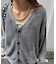 【Ciaopanic】ストーンウォッシュニットカーディガン