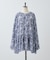 【ear PAPILLONNER】花柄プリントチュニック【SUM1 STYLE】