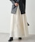 【Loungedress】エンボスフレアスカート