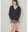 【WHO'S WHO gallery】レースVネックニット
