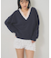 【WHO'S WHO gallery】レースVネックニット