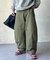 ダブルニーカーブペインターパンツ