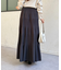 カットプリーツティアードスカート