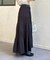 カットプリーツティアードスカート