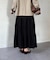 カットプリーツティアードスカート