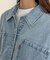 カラーデニムビッグシャツ