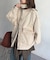襟配色ハンティングジャケット