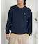 【U.S. POLO ASSN.】配色レイヤークルーニット
